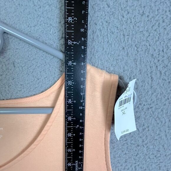 J Jill women’s Peach Sleeveless Top size XL - Picture 9 of 11